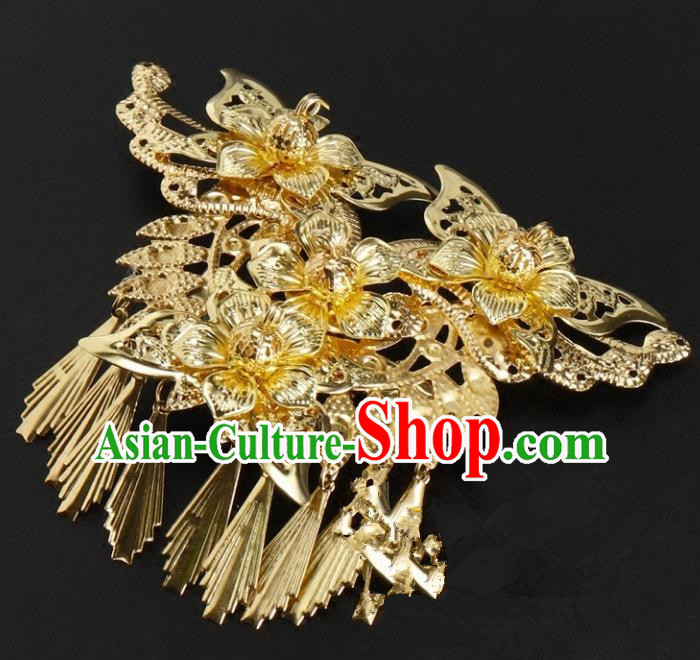 Chinese Handmade Classical Hair Accessories Ancient Palace Lady Wedding Hairpins Headwear for Women