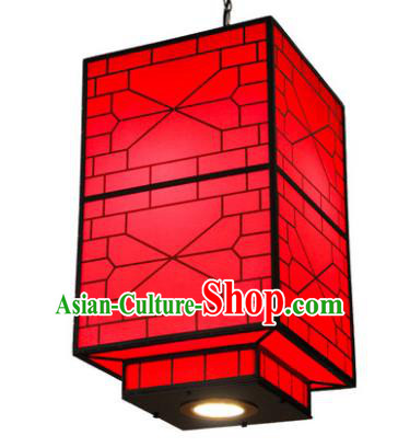 Traditional Chinese Red Hanging Palace Lanterns Handmade Lantern Ancient Ceiling Lamp