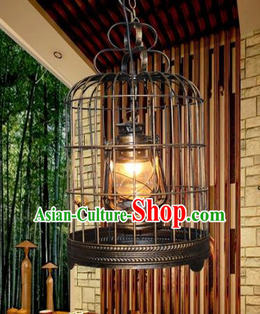 Traditional Chinese Ceiling Palace Lanterns Handmade Hanging Lantern Ancient Kerosene Lamp