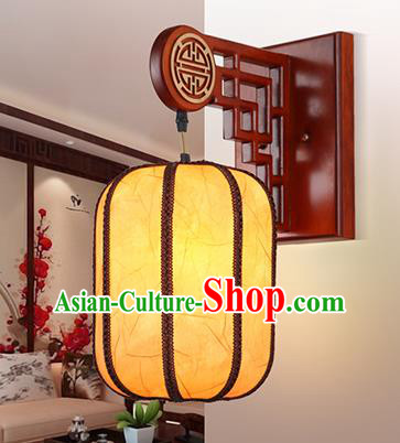 China Handmade Parchment Wall Lantern Wax Gourd Lanterns Traditional Lamp
