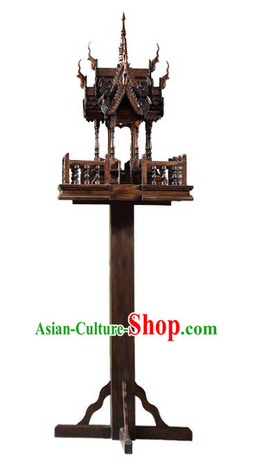 Handmade Thailand Floor Lantern Asian Lanterns Religion Wood Lantern Traditional Lamp