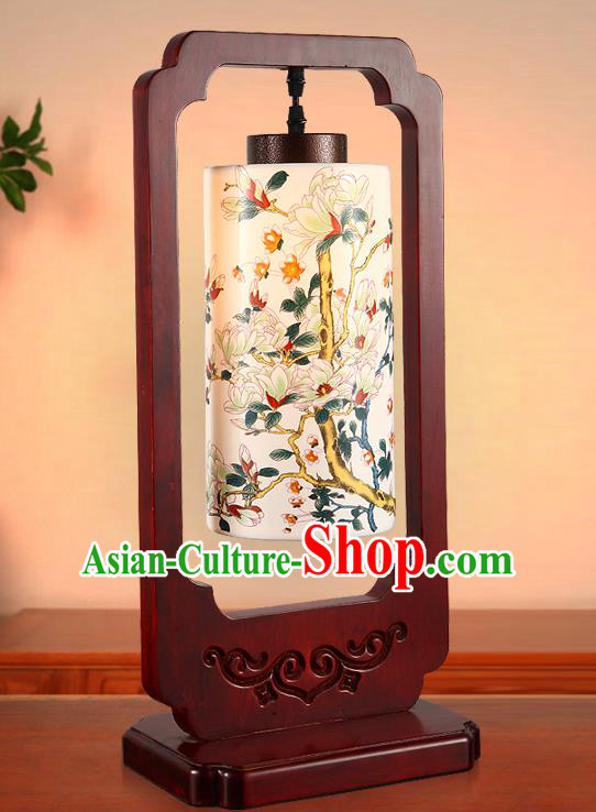 China Handmade Desk Lantern Painting Lanterns Traditional Lamp