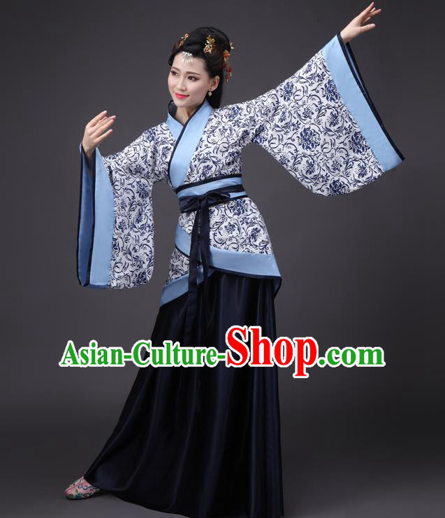 Traditional Chinese Ancient Costume China Ancient Tang Dynasty Hanfu Princess Dress Clothing