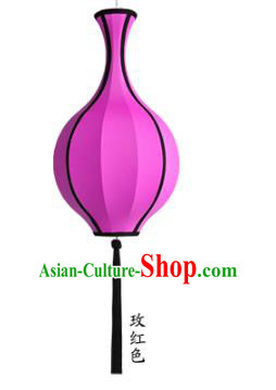 Top Grade Handmade Rosy Vase Lanterns Traditional Chinese Hanging Palace Lantern Ancient Lanterns