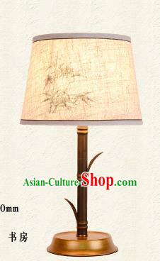 Traditional Chinese Palace Lantern Handmade Painted Bamboo Desk Lanterns Ancient Lamp
