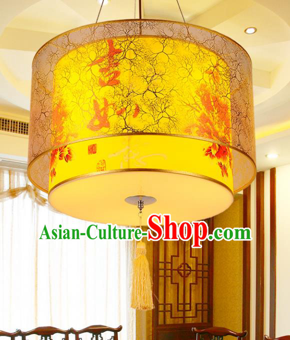 Top Grade Handmade Painted Lanterns Traditional Chinese Palace Lantern Ancient Ceiling Lanterns