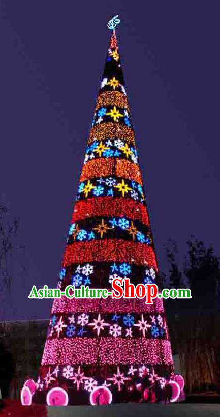 Handmade Christmas Tree Lamplight Decorations LED Lamp Lanterns Bulb Lights