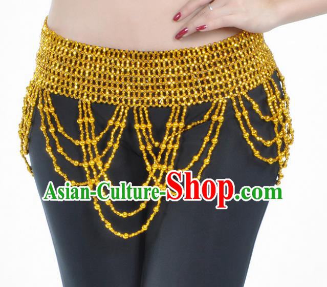 Indian Belly Dance Golden Waist Chain Belts India Raks Sharki Waistband for Women
