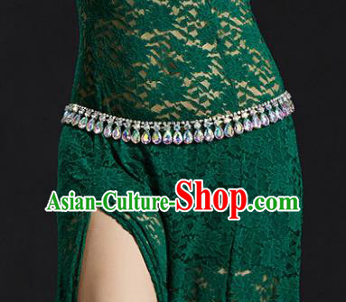 Indian Traditional Belly Dance Waist Accessories Crystal Belts for Women