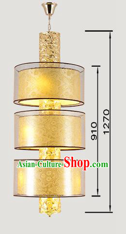 China Handmade Lantern Traditional Wedding Three-Lights Hanging Lanterns Palace Ceiling Lamp