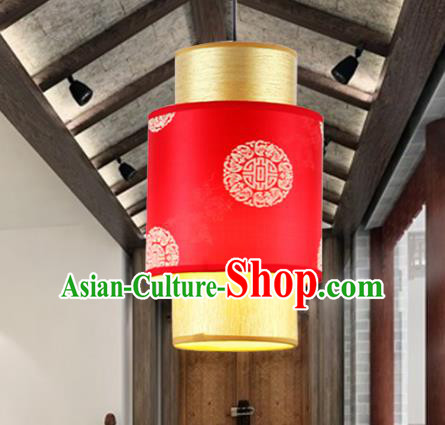 China Ancient Handmade Red Hanging Lantern Traditional Ceiling Lamp Palace Lanterns