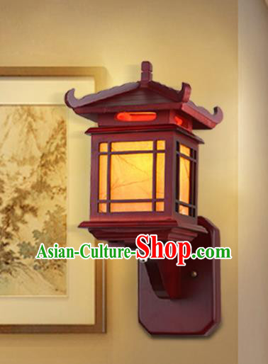 Asian China Handmade Wood Lanterns Traditional Ancient Wall Palace Lantern