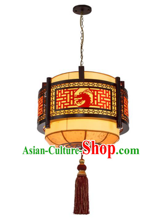 Chinese Handmade Hanging Lantern Traditional Palace Ceiling Lamp Ancient Lanterns