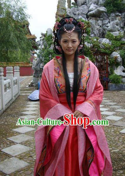 Ancient Chinese Ming Dynasty Imperial Concubine De Historical Costume Embroidered Replica Costume for Women