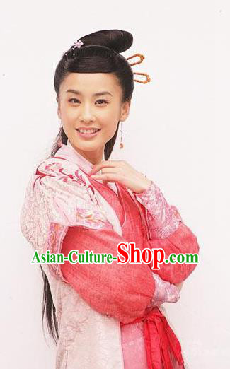 Chinese Ancient Ming Dynasty Swordswoman Embroidered Historical Costume for Women