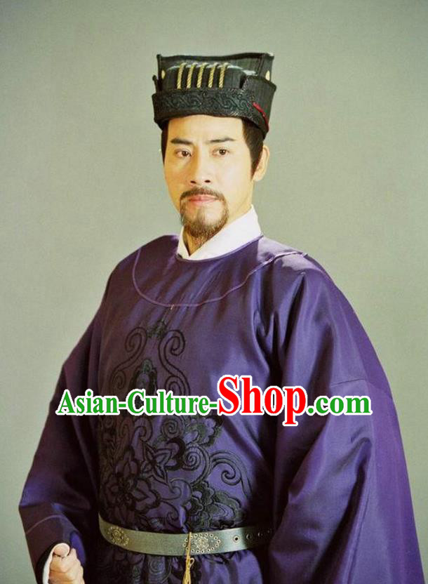 Ancient Chinese Song Dynasty Patriotic General Yang Ye Replica Costume for Men