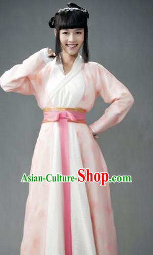 Chinese Traditional Tang Dynasty Swordswoman Replica Costume for Women