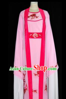 Traditional Chinese Beijing Opera Scholar Pink Robe Costume Peking Opera Niche Clothing for Adults