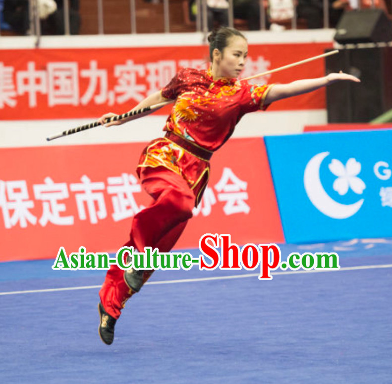 Top Custommade Kung Fu Suit Kung Fu Uniform Chinese Jacket Taiji Clothes Dress Dresses Kung Fu Clothing Embroidered Tai Chi Suits Custom Kung Fu Embroidery Uniforms