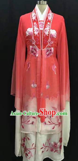 Traditional Chinese Beijing Opera Costume Professional Peking Opera Diva Red Dress