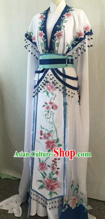 Top Grade Chinese Beijing Opera Diva Dress China Peking Opera Princess Embroidered Costume