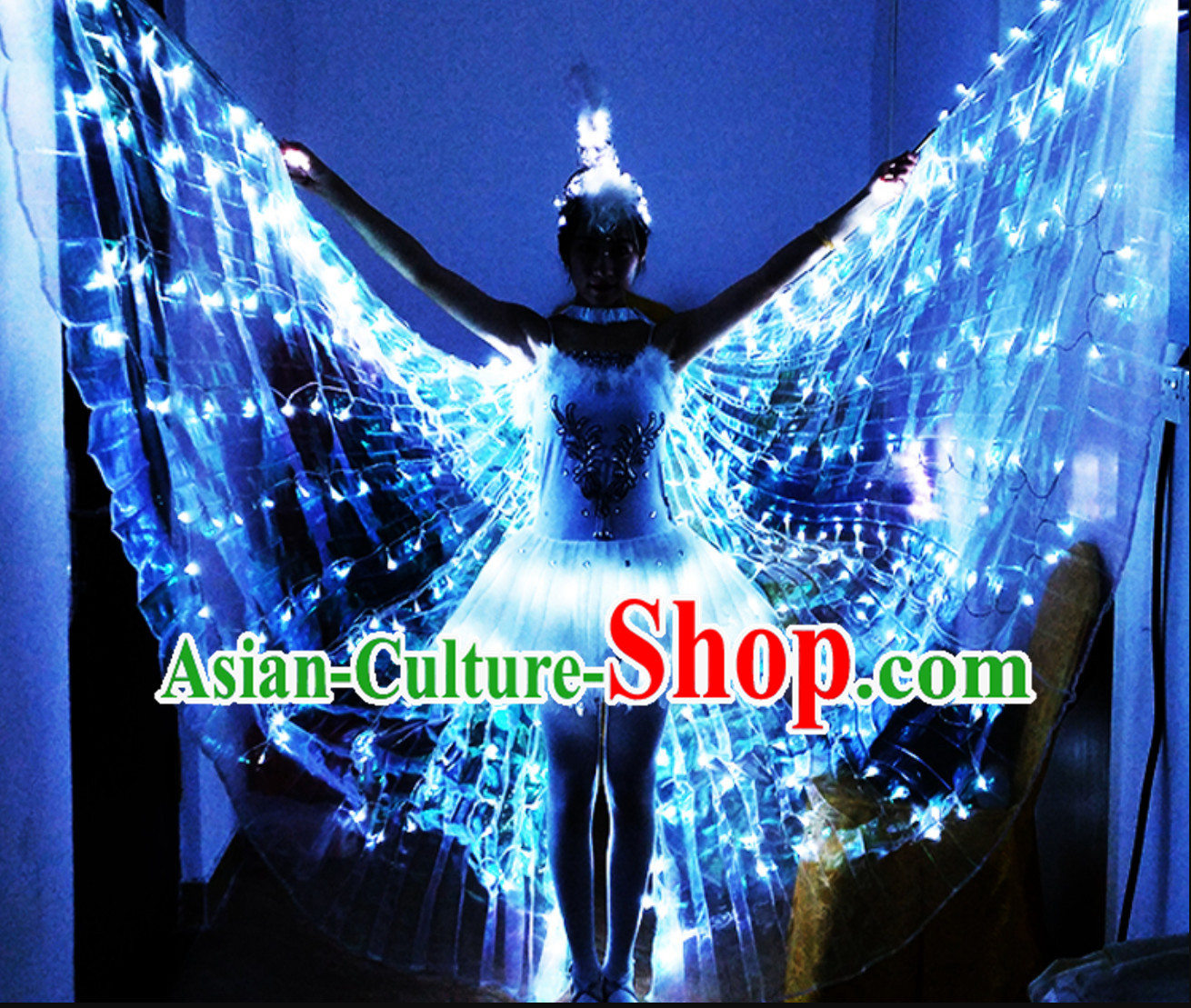 LED Stage Performance Dancing Dance Props and Costumes Complete Set