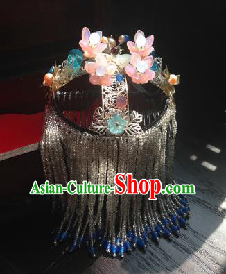Chinese Handmade Ancient Peking Opera Hair Accessories Classical Hanfu Headwear Hairpins for Women