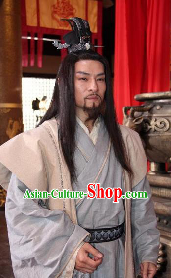 Chinese Ancient Sui Dynasty General Zhai Rang Replica Costume for Men