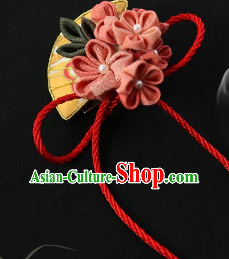 Traditional Asian Japan Hair Accessories Japanese Fashion Apparel Kimono Headwear for Women