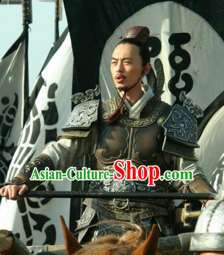 Ancient Chinese Spring and Autumn Period Militarist Strategist Sun Wu Replica Costumes for Men