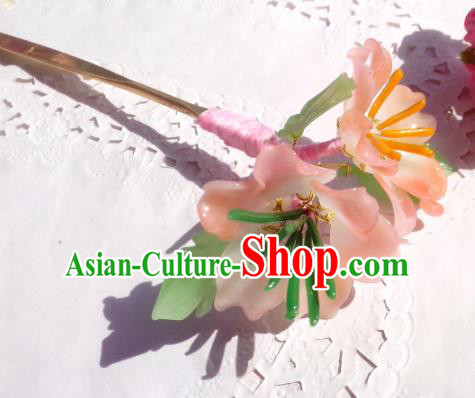 Traditional Chinese Ancient Hair Accessories Hair Stick Flowers Hairpins Hair Jewellery Headwear for Women
