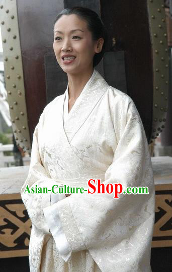 Traditional Chinese Ancient Northern Wei Dynasty Empress Dowager Feng Replica Costume for Women