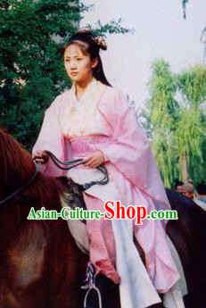 Traditional Ancient Chinese Han Dynasty Princess Hanfu Dress Replica Costume for Women