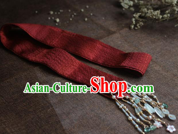 Traditional Chinese Ancient Hair Clasp Hair Accessories Handmade Hanfu Headband for Women