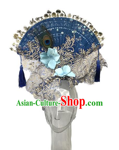 Top Grade China Catwalks Hair Accessories Exaggerated Hair Clasp Modern Fancywork Headwear