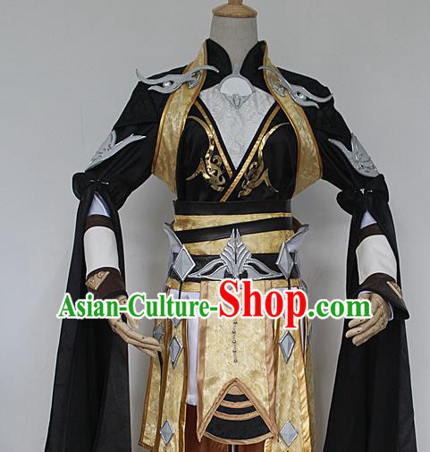 China Ancient Cosplay Knight-errant Costumes Chinese Traditional Swordsman Warriors Clothing for Women