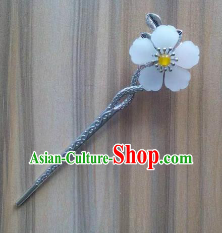 China Ancient Hair Accessories Hanfu Flower Hair Clip Chinese Classical Hairpins for Women