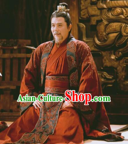 Chinese Ancient Nirvana in Fire Royal Highness Changlin General Xiao Tingsheng Replica Costume for Men