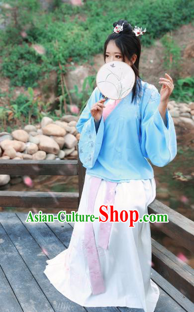 Chinese Traditional Ming Dynasty Nobility Lady Hanfu Dress Ancient Princess Costume for Women