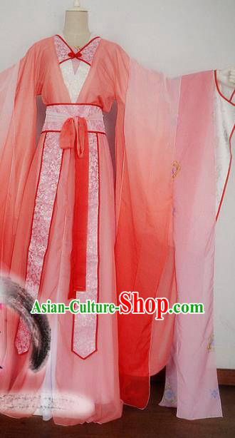 Chinese Tang Dynasty Empress Hanfu Dress Ancient Fairy Traditional Clothing for Women
