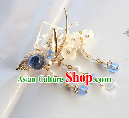 Chinese Ancient Handmade Orchid Hair Claw Hair Accessories Hanfu Hairpins for Women