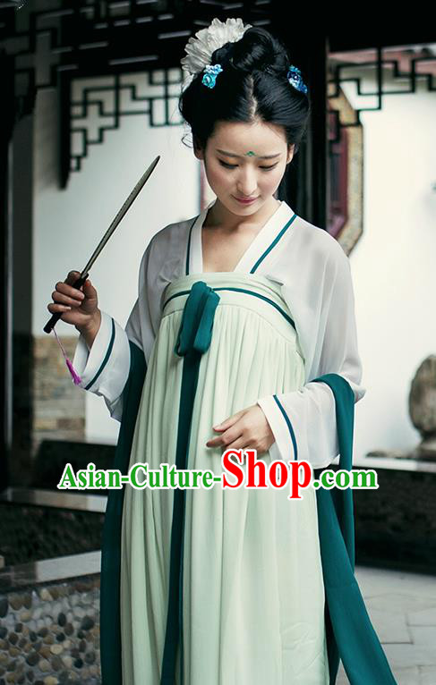 Chinese Ancient Palace Lady Hanfu Dress Tang Dynasty Imperial Concubine Costumes for Women