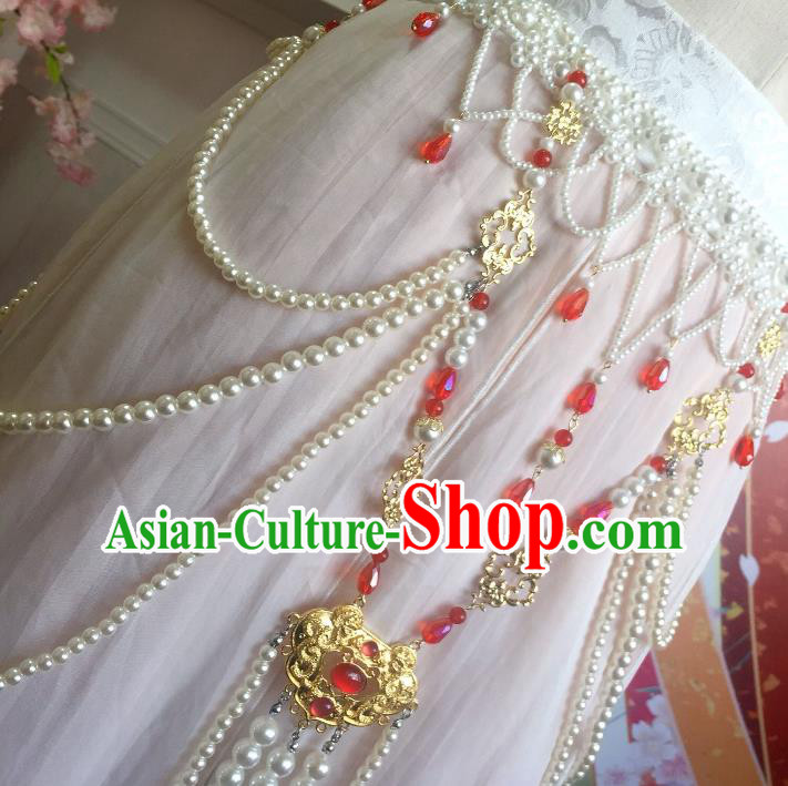 Handmade Chinese Ancient Tassel Waist Chain Wedding Waist Accessories for Women