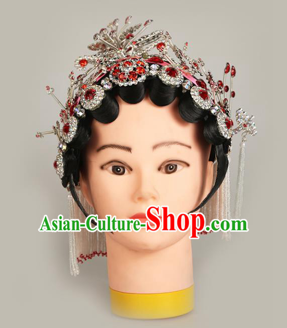 Top Grade Chinese Beijing Opera Hair Accessories Peking Opera Actress Headwear for Women