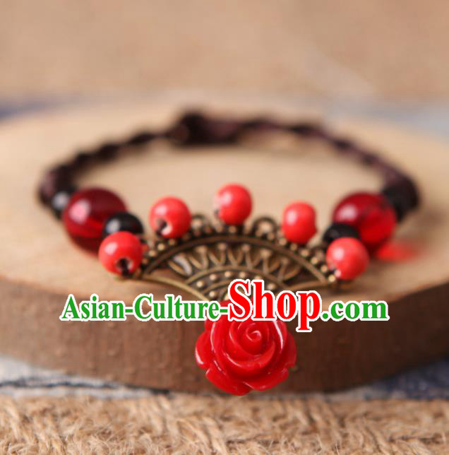 Top Grade Chinese Handmade Jingdezhen Ceramics Bracelet for Women