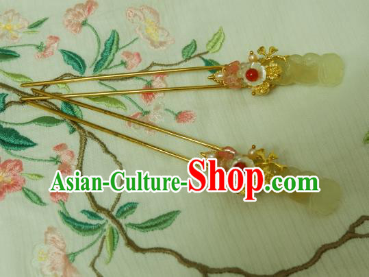 Chinese Traditional Hair Accessories Ancient Hanfu Hairpins for Women