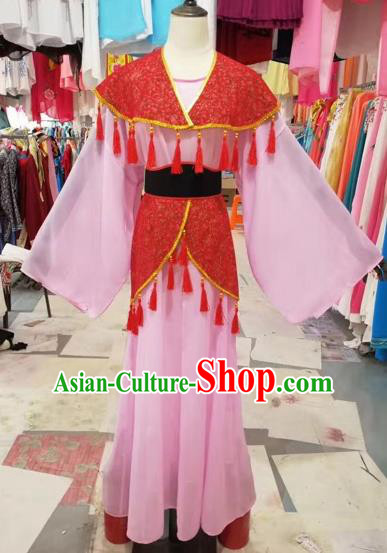 Chinese Huangmei Opera Young Lady Hanfu Dress Traditional Beijing Opera Diva Costume for Adults