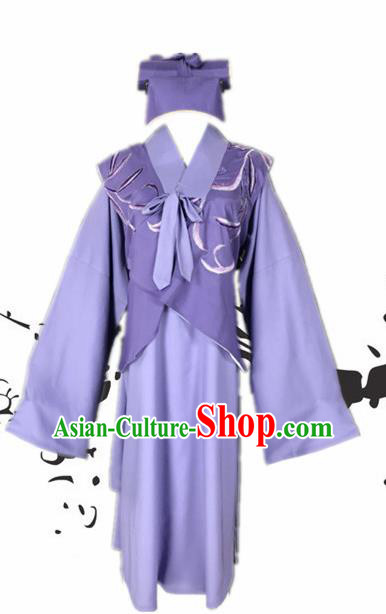Chinese Beijing Opera Niche Clothing Traditional Peking Opera Childe Costumes and Hat for Adults