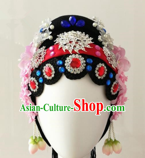 Chinese Traditional Beijing Opera Diva Hair Accessories Headdress for Women