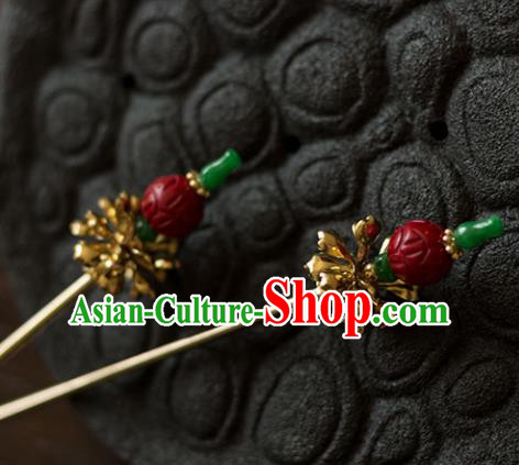 Chinese Ancient Handmade Hanfu Hairpins Hair Accessories for Women